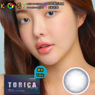 【散光】Lensme Torica Custom Look No.2 Gray 토리카 커스텀룩 No.02 그레이   (난시 교정용) 每月抛棄散光彩妝隱形眼鏡